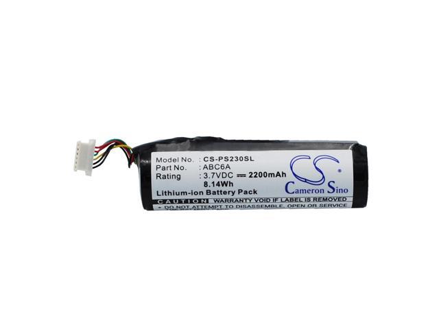 Battery for Philips PMC7230 PMC7230/17 ABC6A Media Player CS-PS230SL 3.7v 2200mA