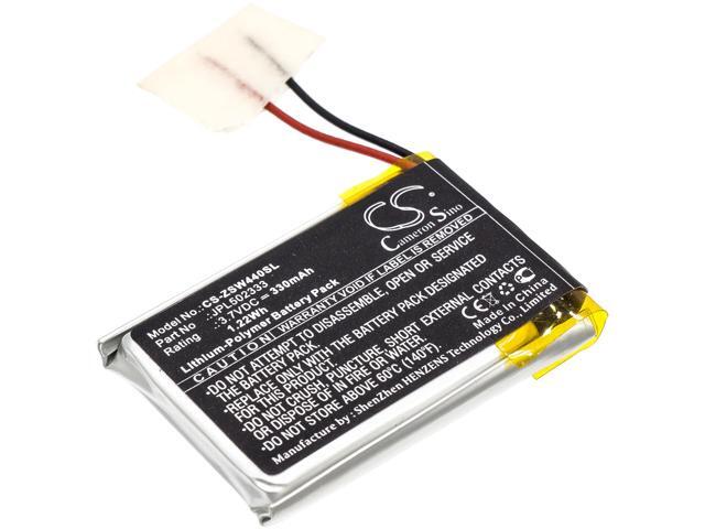 Battery for IZZO A44040 Swami Voice Clip JPL502333 GPS Navigator CS-ZSW440SL