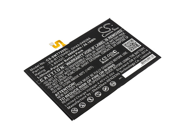 Battery for Samsung Galaxy Tab S5e S6 Lite SM-T720 T860 EB-BT725ABU GH43-04928A