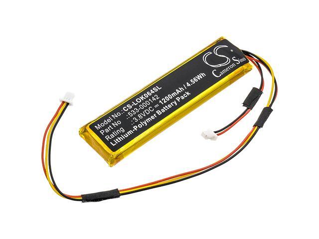 Battery for Logitech Craft Y-R0064 533-000142 CS-LOK064SL 3.8v 1200mAh 4.56Wh