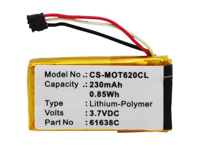 Battery for Motorola DECT 6.0 IT6 IT6-2 Motoactv 61638C SNN5904A CS-MOT620CL