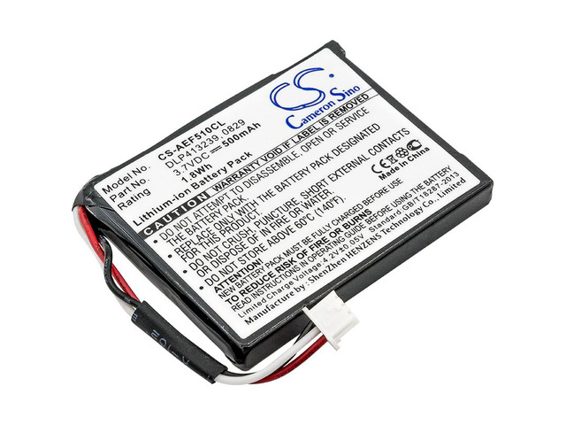 Battery for AEG Fame 510 Switel DF891 Texet TX-D7950 0829 DLP413239 0837 500mAh