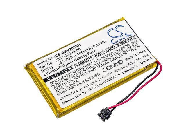 Battery for Garmin Vivoactive HR 361-00090-00 Smartwatch CS-GRV200SH 3.7v 180mAh
