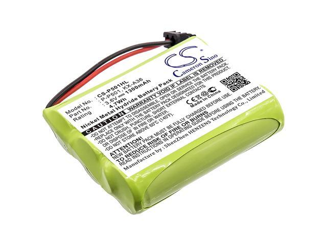 Battery for GE BT-15 Sony BP-T18 BP-T24 Panasonic HHR-P501 P-P504 P-P501 BT-905