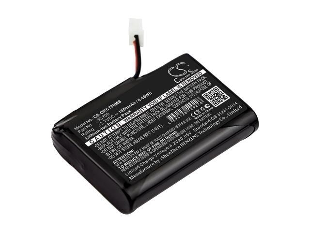 Battery for Oricom SC700 Secure 700 BabyPhone CS-ORC700MB 3.7v 1800mAh 6.66Wh