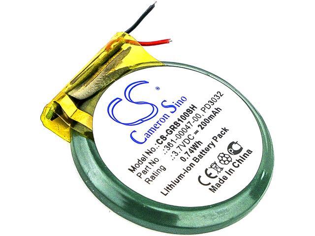 Battery for Garmin Approach S1 Forerunner 110 210 210W 610 361-00047-00 PD3032