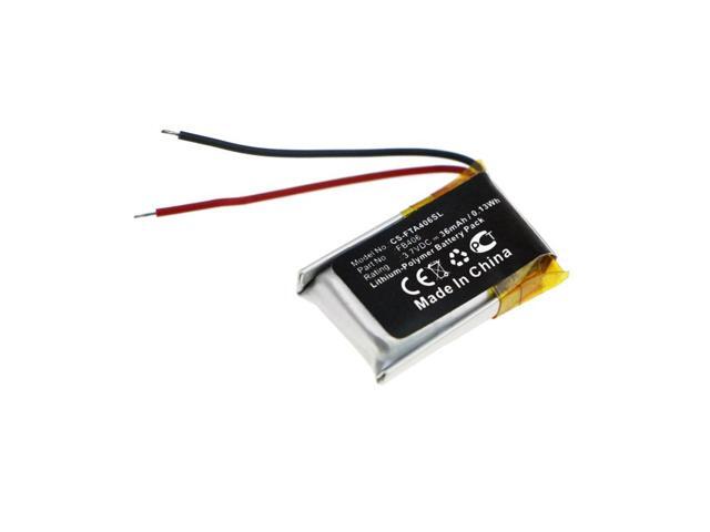 Battery for Fitbit Alta FB406 Smartwatch CS-FTA406SL 36mAh 0.13Wh Li-Polymer