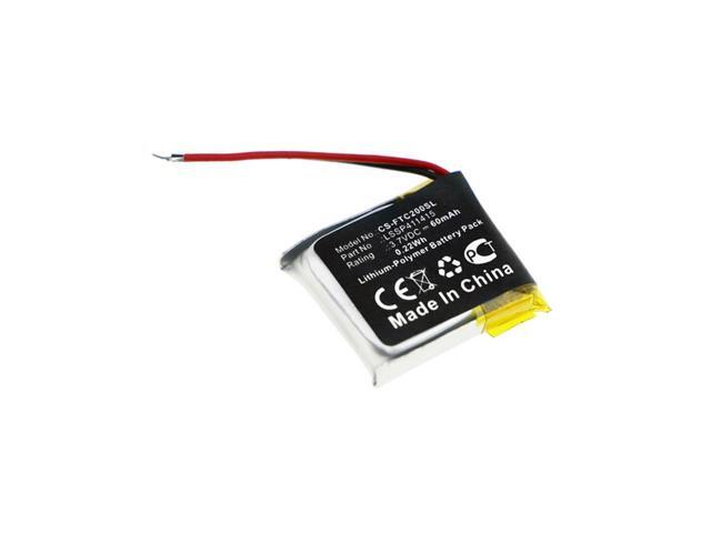 Battery for Fitbit Charge 2 LSSP411415 Smartwatch CS-FTC200SL 3.7v 60mAh 0.22Wh