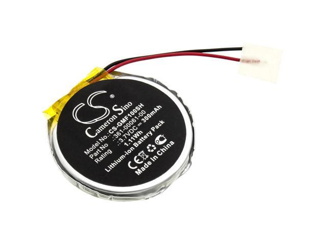 Battery for Garmin Fenix 1 2 PD3555w 361-00061-00 Smartwatch CS-GMF100SH 300mAh