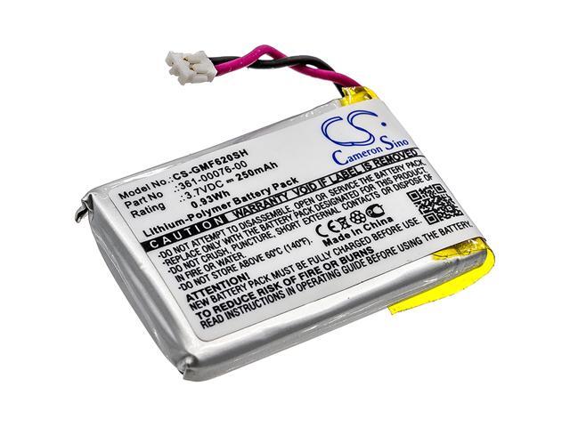 Battery for Garmin Forerunner 620 361-00076-00 Smartwatch CS-GMF620SH 250mAh