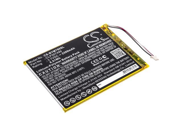 Battery for Boyue likebook Mars 7.8' CLP307499 E-book E-reader CS-BYM780SL
