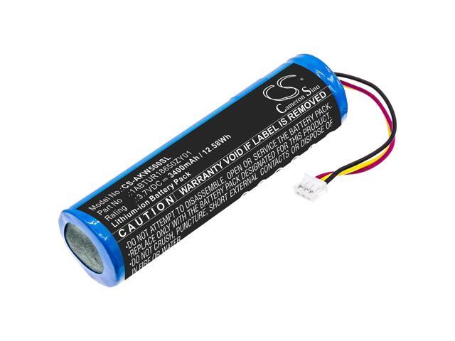 Battery for AKAI 5000 Solo EWI Electronic Wind Instrument CS-AKW500SL 3400mAh