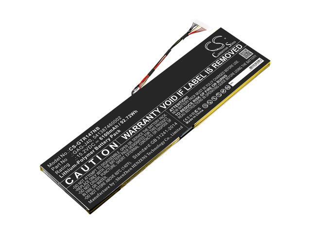 Battery for Gigabyte Aero 14 15 K7 Aorus 17 17G XB Gateway GAG-J40 541387460002