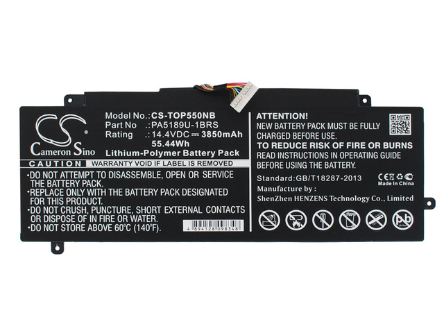 Battery for Toshiba Satellite P55W Radius 12 15 P50W P000602690 PA5189U-1BRS