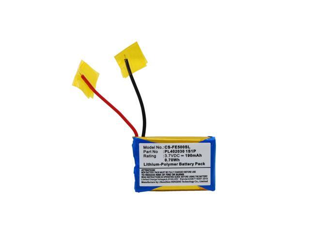Battery for Fiio E3 E5 E6 PL402030 1S1P Portable Headphone Amplifier CS-FE500SL