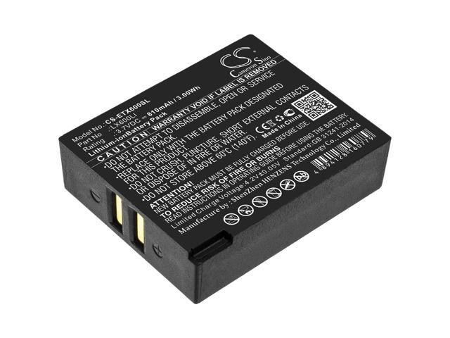 Battery for Eartec HUB Systems UltraLITE LX600LI Wireless Headset CS-ETX600SL