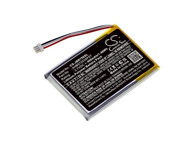 Battery for Jabra Evolve 75 AHB572535PST Wireless Headset CS-JBR750SL 400mAh