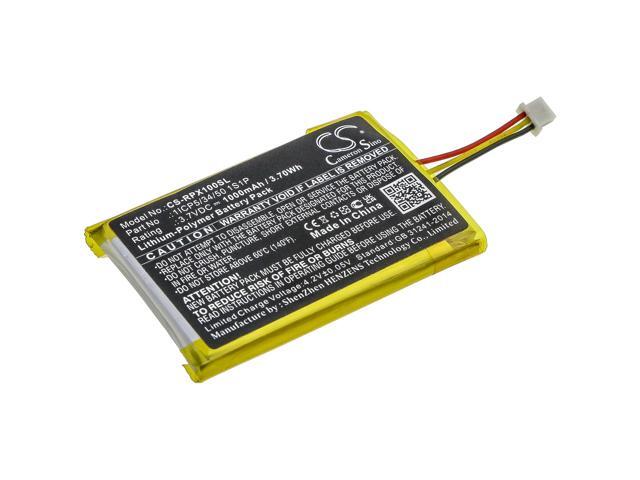 Battery for Razer OPUS X 1ICP5/34/50 1S1P Wireless Headset CS-RPX100SL 1000mAh