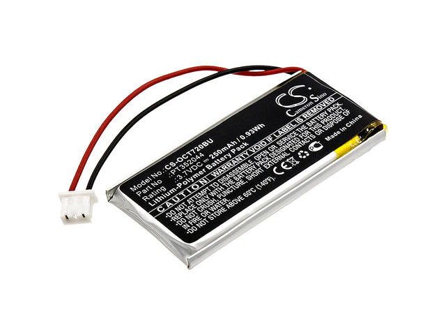 CMOS Battery for Oracle Tablet 720 721 PT352044 CS-OCT720BU 3.7v 250mAh 0.93Wh