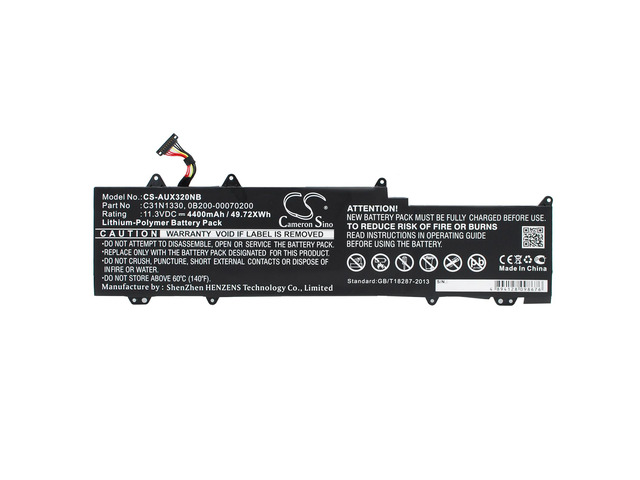 Battery for Asus Zenbook UX32LA UX32LN UX32LA-R3055 0B200-00070200 C31N1330