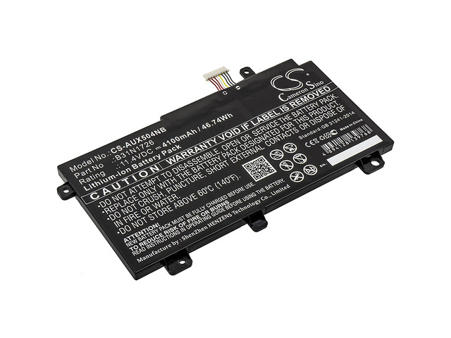 Battery for Asus FX504 0B200-02910000 0B200-02910200 B31BN91 B31N1726 B31N1726-1