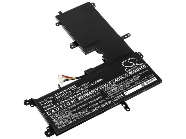 Battery for Asus Q405UA TP410UA TP410UF 0B200-02660000 0B200-02660100 B31N1705-1