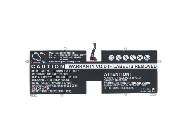 Battery for HP Spectre XT TouchSmart 15t-4000 697231-171 697311-001 PW04XL