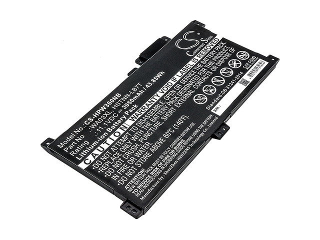 Battery for HP Pavilion x360 916367-541 916812-055 916812-855 TPN-W126 WA03XL