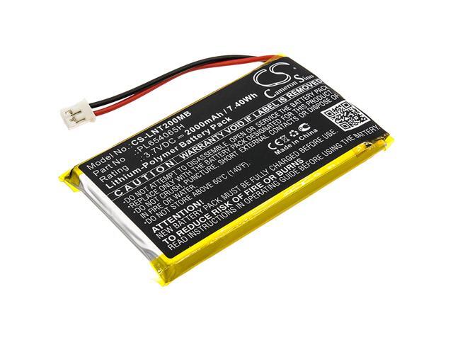 Battery for Luvion Prestige Touch 2 PL654065H BabyPhone CS-LNT200MB 3.7v 2000mAh