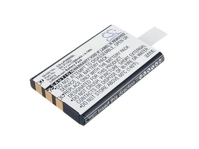 Battery for Lawmate PV-900 EVO HD PV-900FM BA-PV900 Recorder CS-LPV900SL 1100mAh