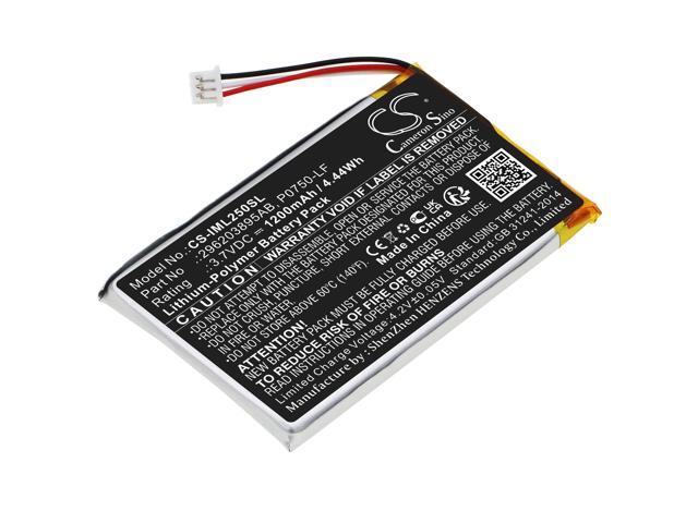 Battery for Ingenico Link 2500 296203895AB P0750-LF Payment Terminal CS-IML250SL