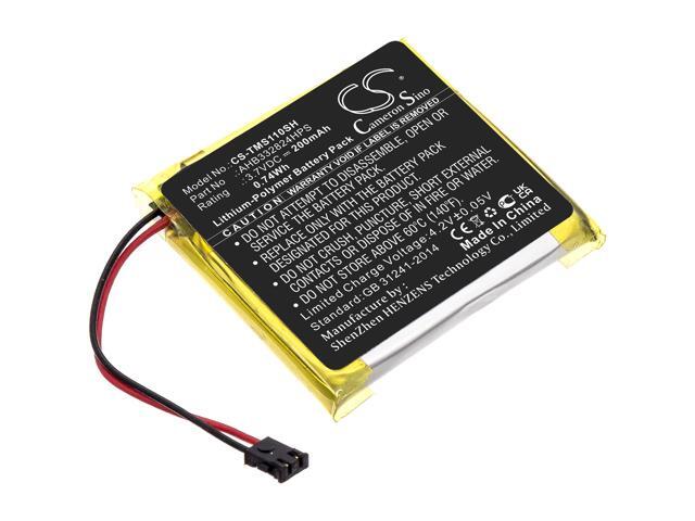 Battery for TomTom Spark Cardio 2 + Music GPS AHB332824HPS CS-TMS110SH 200mAh
