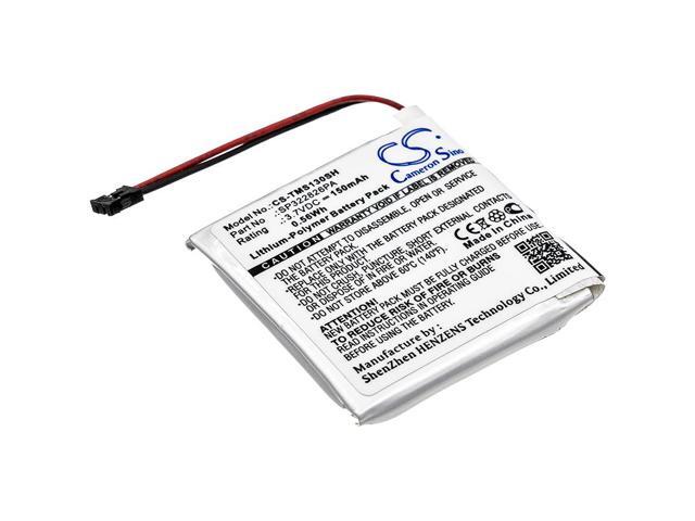 Battery for TomTom Spark 3 GPS Cardio 2 SP322826PA Smartwatch CS-TMS130SH 150mAh