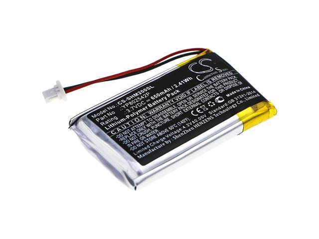 Battery for Sena SMH-10S SMH-20S YP802542P Wireless Headset CS-SHM200SL 650mAh