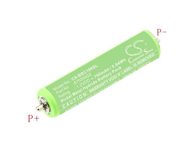 Battery for Braun 190S-1 Series 1 350CC MG5090 1775 5610 10B 67030368 67030922