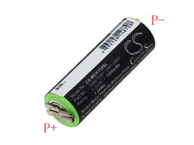 Battery for Moser ChroMini 1591 1591B 1591Q 1590 1590-7291 1591-0062 1591-0067