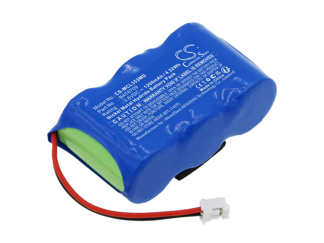 Battery for Micro MicroLoop 3535 MK6 KVI BAT6709 6167 B11452 CS-MCL353MD 1200mAh