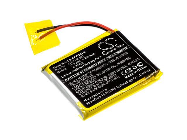 Battery for Compustar 2W901R-SS JHY190507 Remote Start Systems CS-CPW291SL