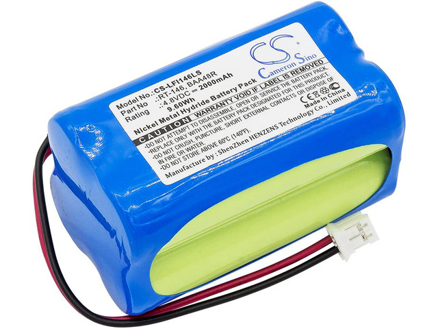 Battery for LFI Daybrite Emergi-Lite BAA48R Light Alarms Lights BL93NC487 RT-146