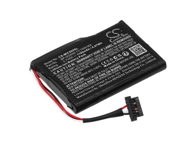 Battery for Magellan cyclo 500 HC 505 Mio BP-400H-11/1200 MX BP-DG500-11/1500