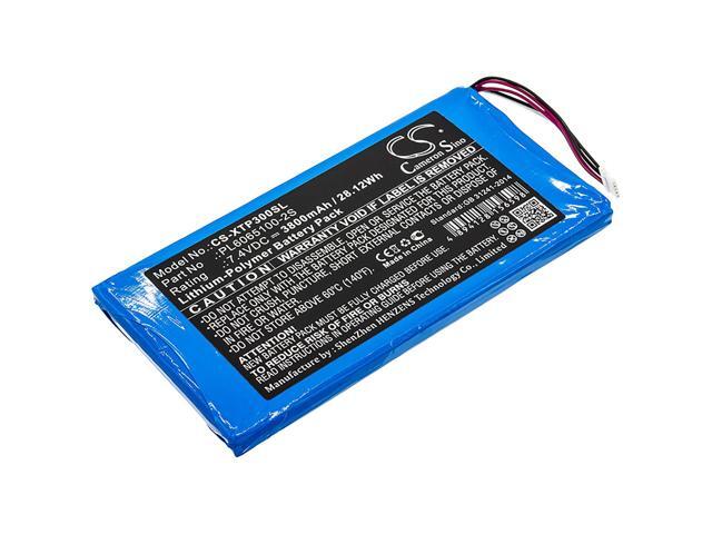 Battery for XTOOL EZ300 Pro i80 Pad PL6065100-2S Scanner CS-XTP300SL 3800mAh
