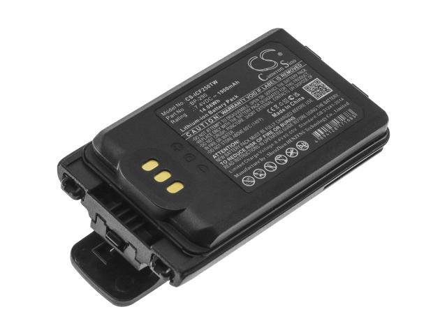 Battery for Icom IC-F52D IC-F62D IC-M85 BP-290 Two-Way Radio CS-ICF250TW 1900mAh