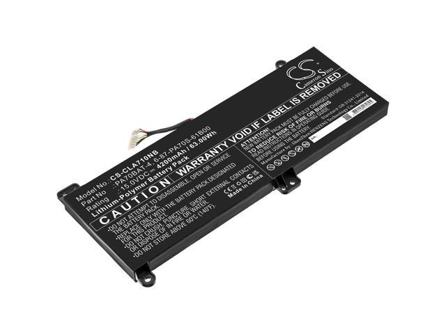Battery for Hasee Schenker Clevo PowerSpec 1710 G97E PA70BAT-4 6-87-PA70S-61B00