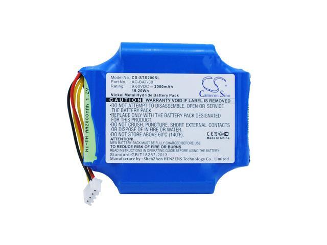 Battery for ShinewayTech S20A S20B S20C S20N AC-BAT-30 Reflectometer CS-STS200SL