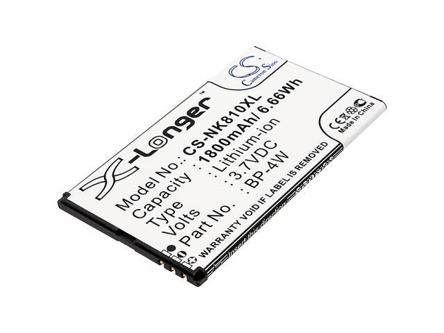 Battery for Nokia Lumia 810 822 BP-4W Mobile SmartPhone CS-NK810XL 3.7v X-Longer
