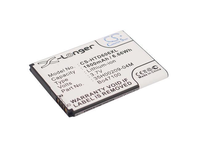 Battery for HTC CP3 Desire 326 600 609d T326e 35H00209-04M 35H00209-25M BO47100