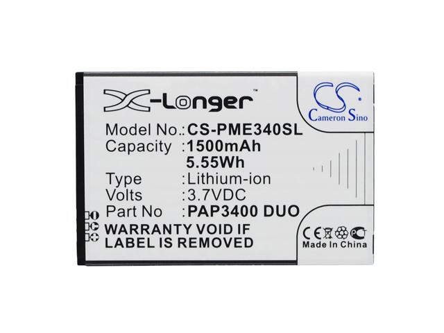 Battery for Prestigio MultiPhone 3400 Duo PAP3400 Mobile SmartPhone CS-PME340SL