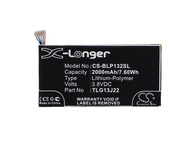 Battery for BLU L132L Life ONE X Wiko Darkfull TLG13J22 TLG13J24 CS-BLP132SL