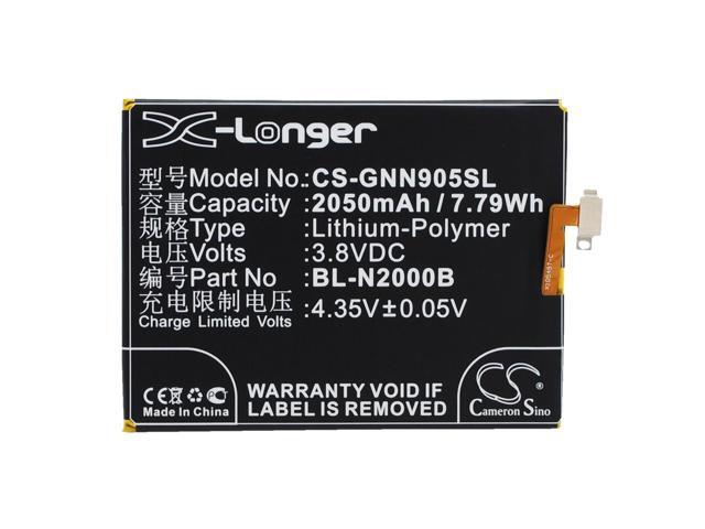 Battery for BLU D980L VIVO AIR GIONEE ELIFE S5.1 GN9005 Fly IQ4516 BL-N2000B