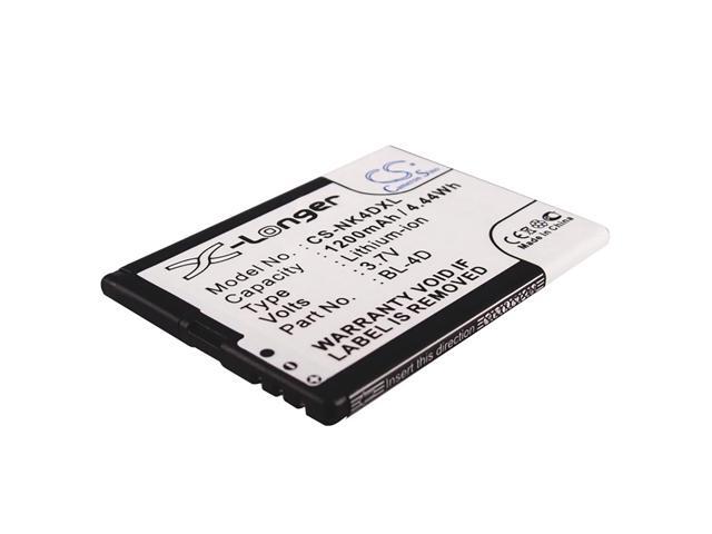Battery for Nokia N8 BLU Hero 2 BL-4D N4D110J BL22 TB-BL4D ML0639 C4D10T N4D113J